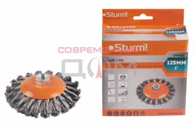 Корщетка-насадка для УШМ Sturm 52404042 тип "колесо"